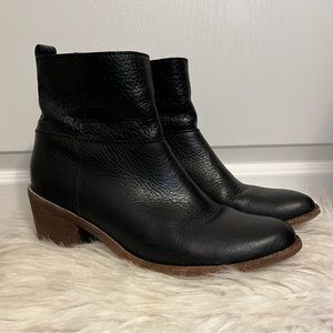 Madewell Black Ankle Boots